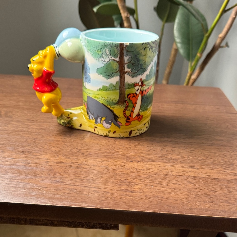 Disney Winnie the Pooh Forest Scene Mug